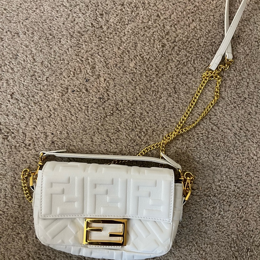 Fendi print hand bag